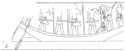 Thumbnail of 15.2. Statue or statues conveyed by boat to a tomb